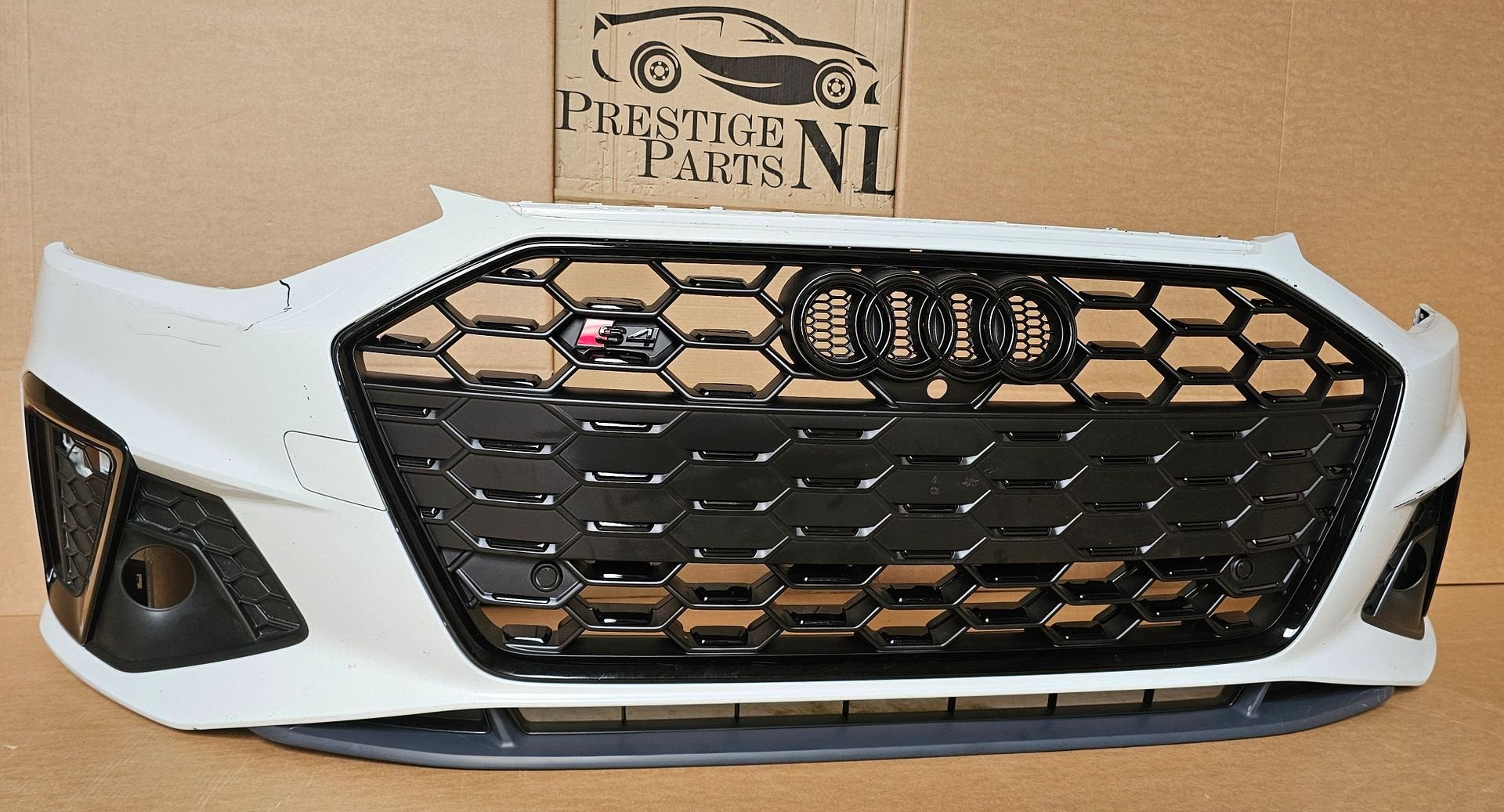 Voorbumper Audi A4 B9 8W Facelift S4 4xPDC Bumper 2019-2024, -, Origine de la pièce connue, Utilisé, -