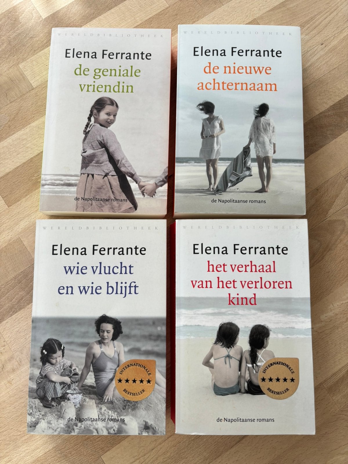 Elena Ferrante - vierdelige reeks De geniale vriendin, Boeken, Ophalen of Verzenden, Elena Ferrante