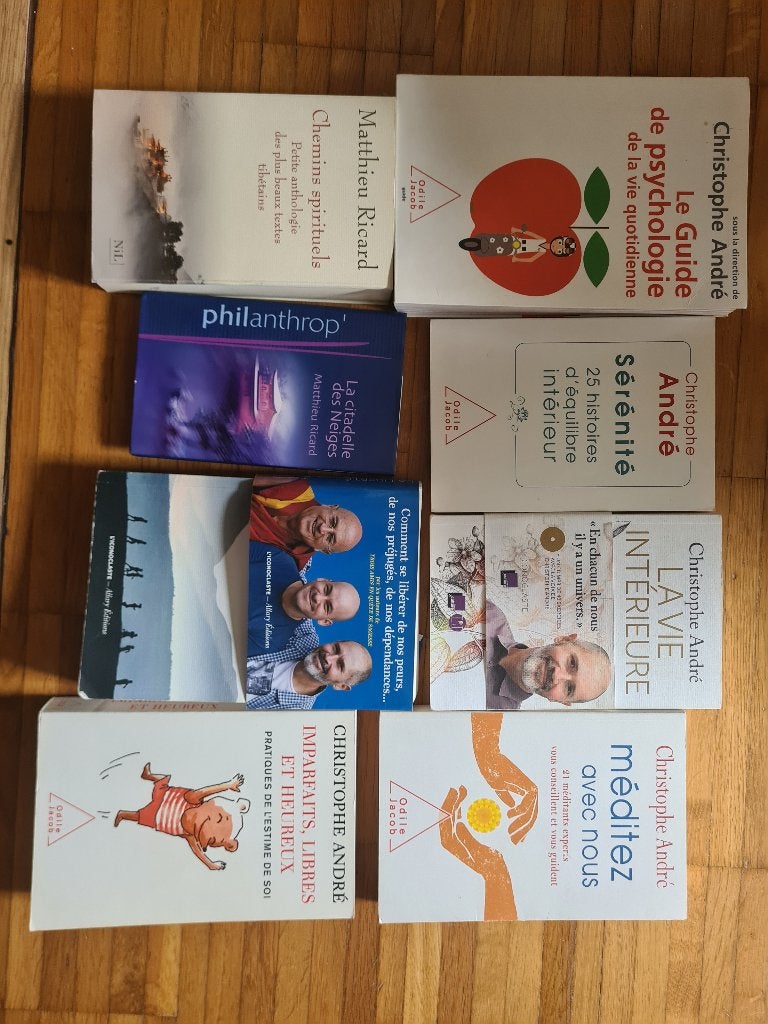 Christophe André et Mathieu Ricard, Livres, Enlèvement, Comme neuf, Christophe andre et Mathieu Ricard