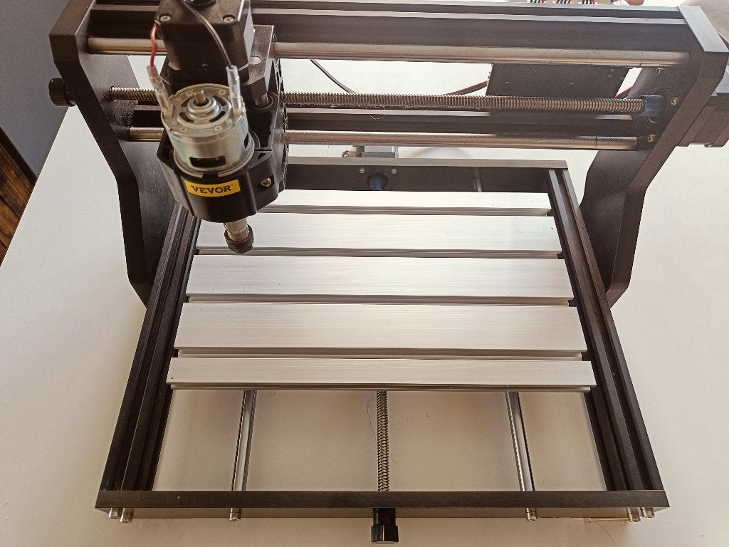 Vevor graveermachine + laser, Ophalen