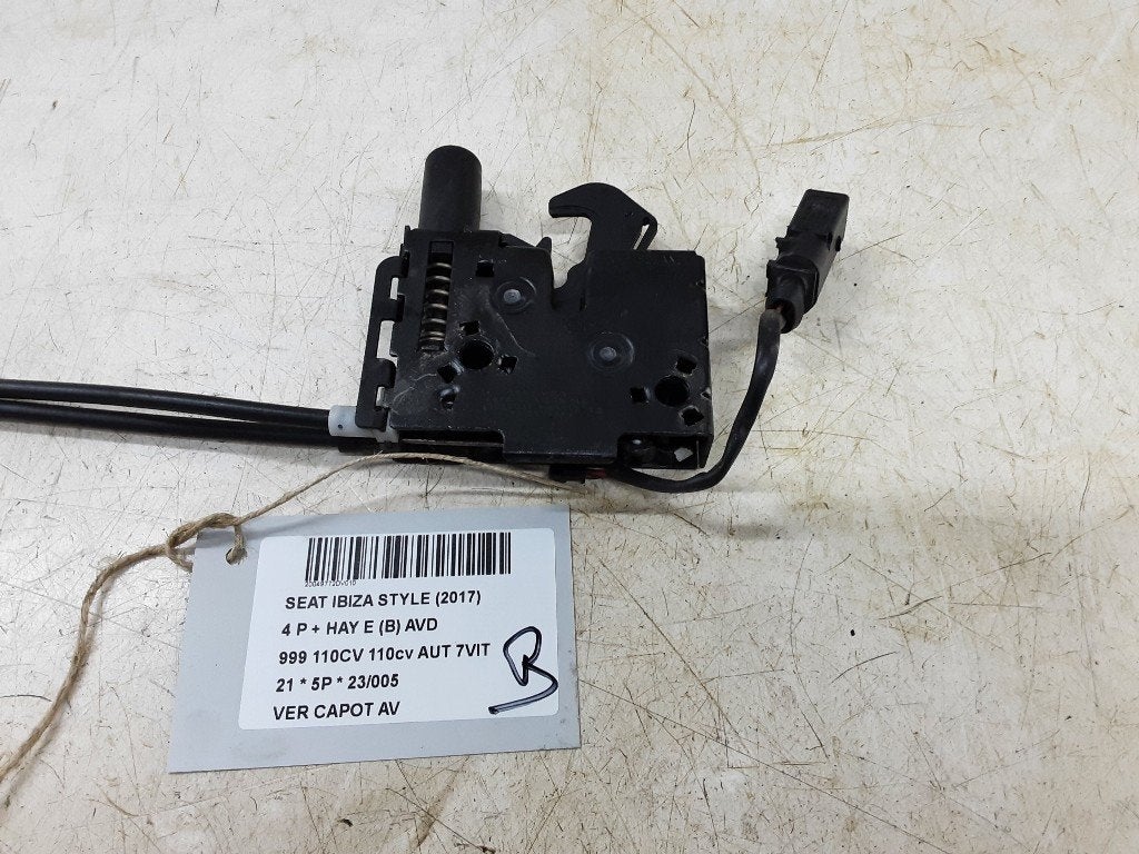 SERRURE CAPOT Seat Ibiza V (KJB) (01-2017/-), Utilisé, Seat