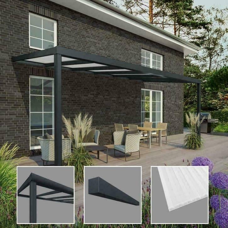 Housse de terrasse en gris anthracite RAL 7016, Enlèvement ou Envoi