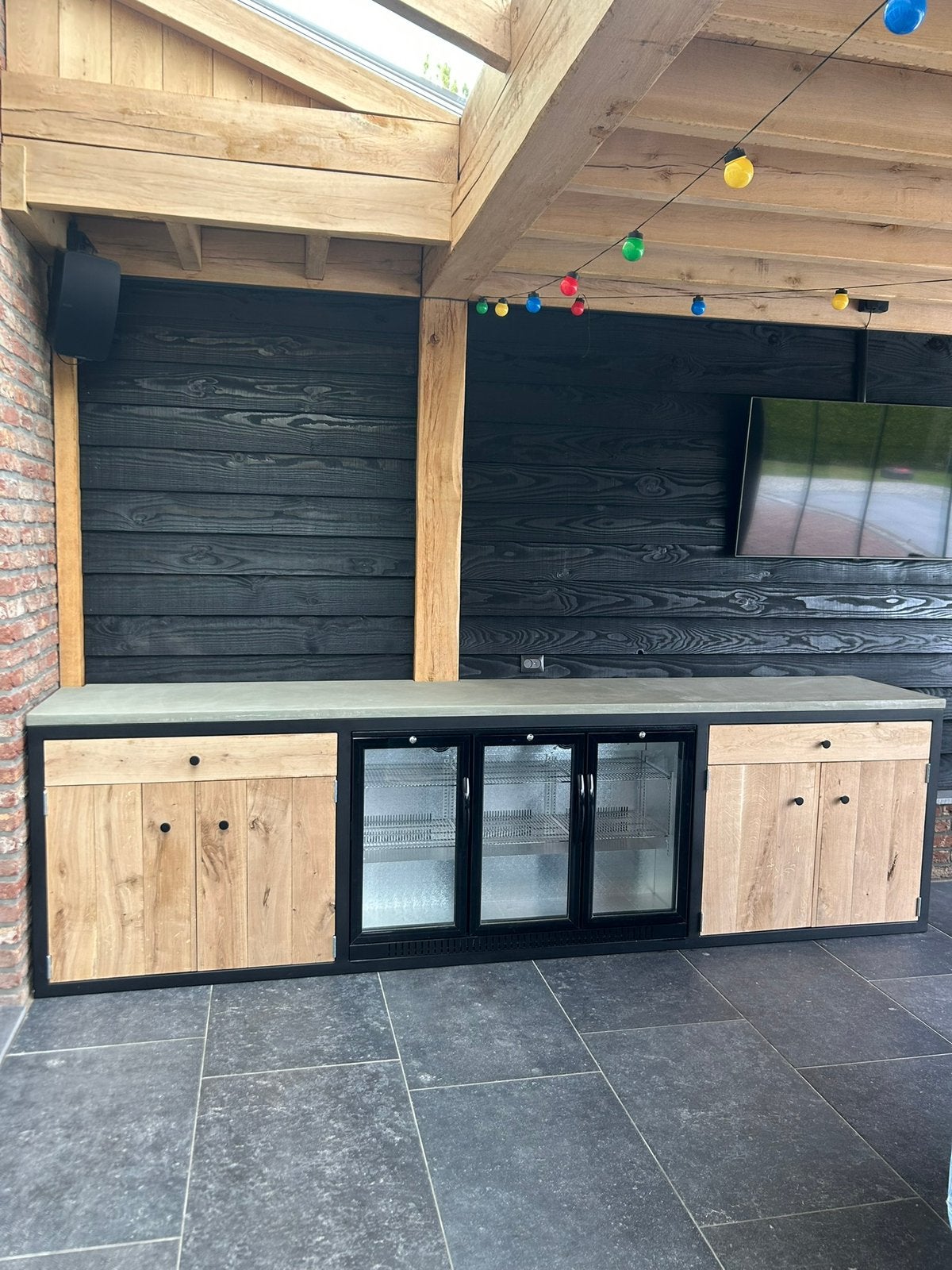 Stalen buitenkeuken, Tuin en Terras, Buitenkeukens, Ophalen, Nieuw