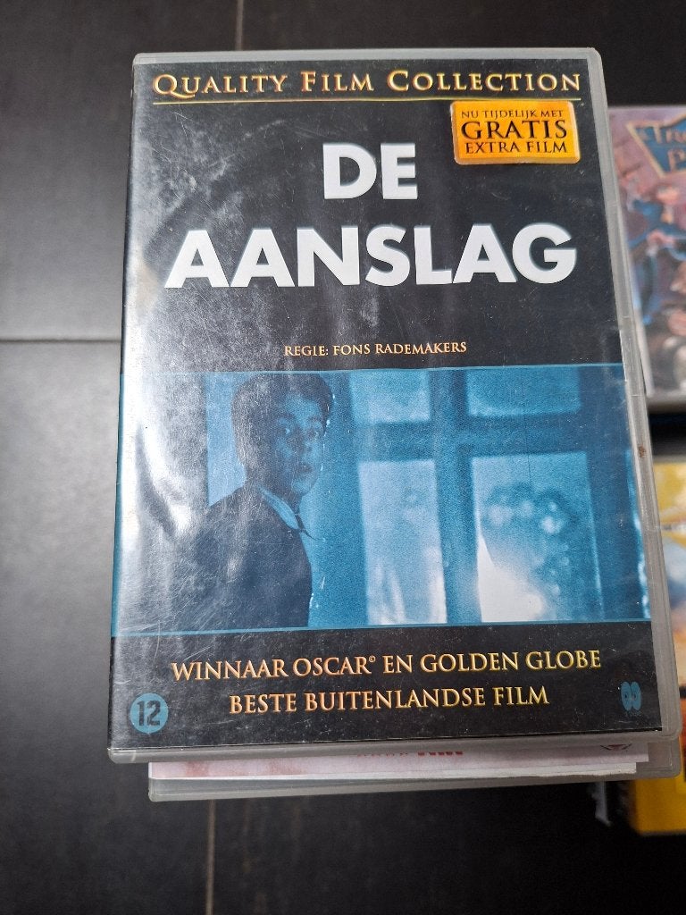 dvd - de aanslag + bonusfilm de bunker, Cd's en Dvd's, Dvd's | Actie, Gebruikt, Nederlands, Actie, Vanaf 12 jaar