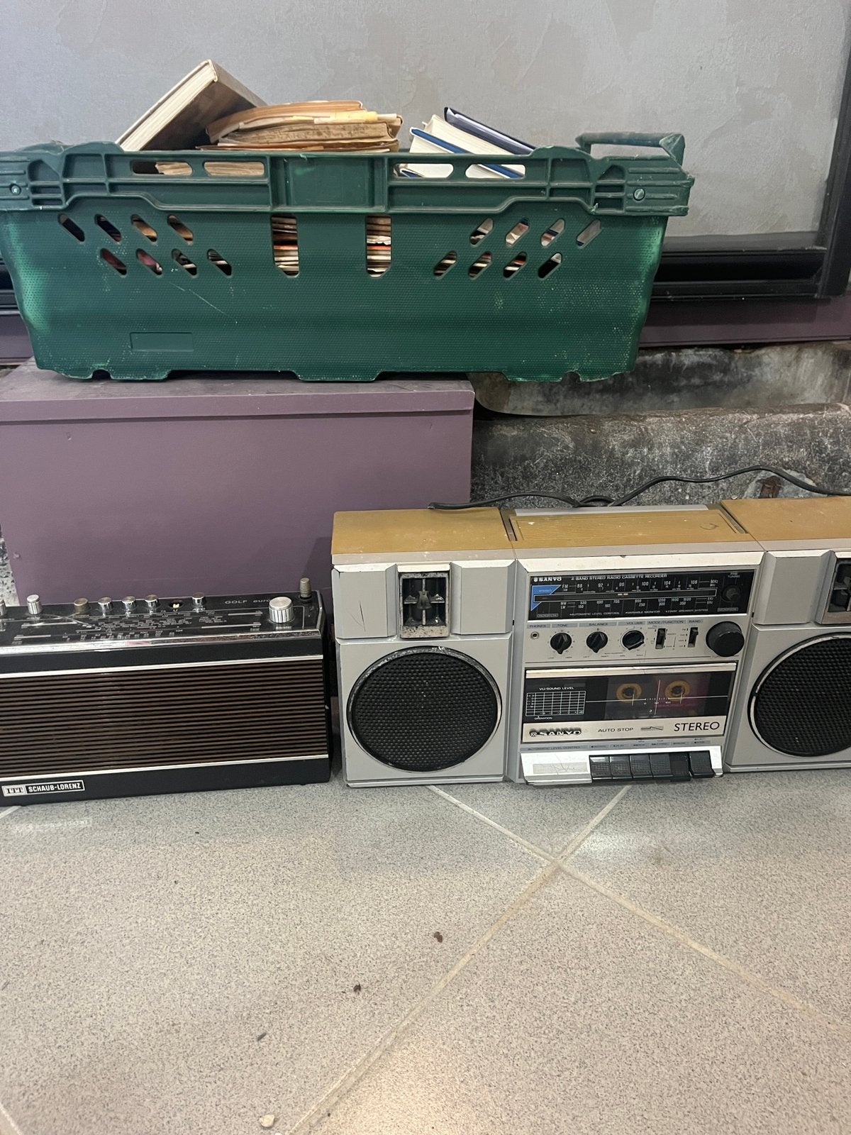 2 vintage radio’s, Enlèvement ou Envoi, Comme neuf, Radio