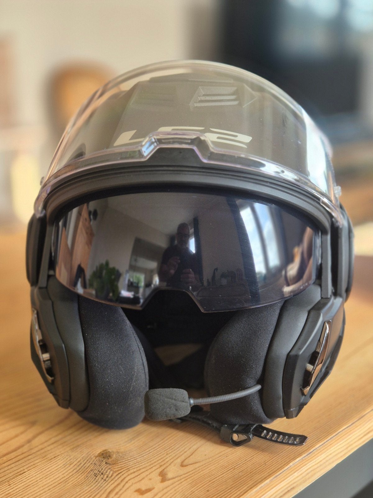 Casque moto LS2 Advant avec intercom., Enlèvement, Neuf, Medium, LS2