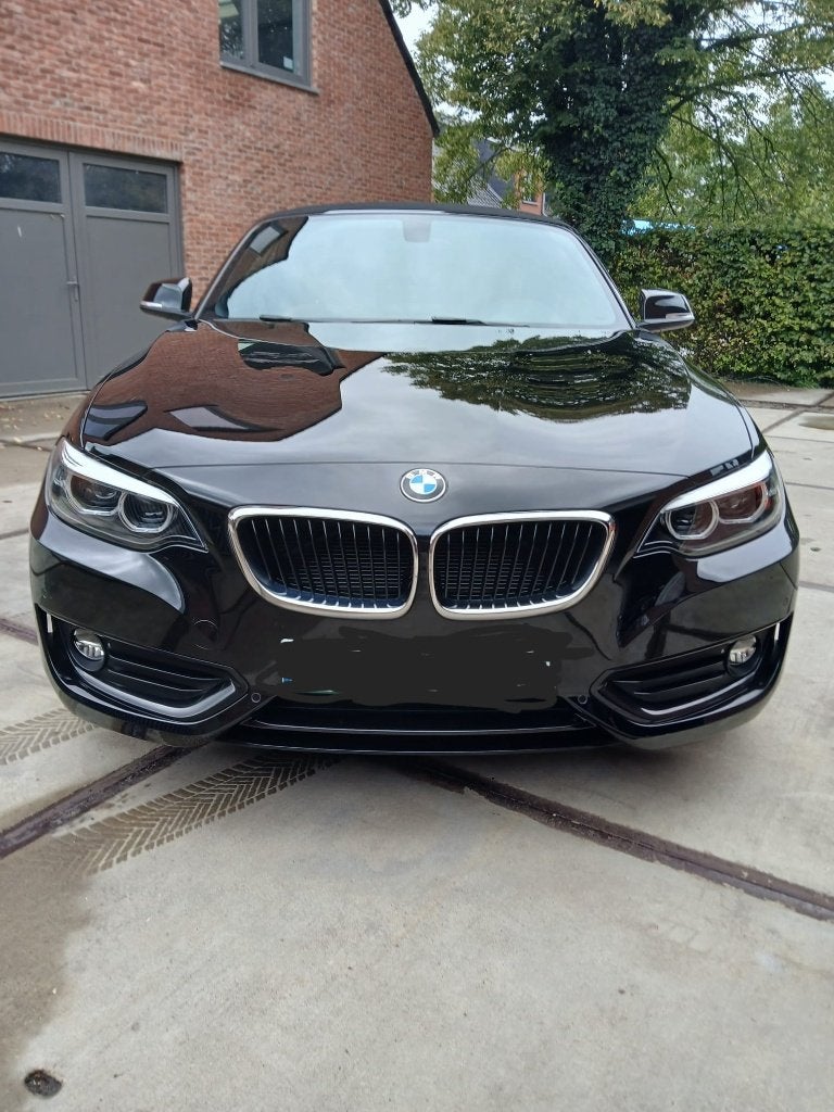 À vendre BMW 218 D Serie Cabrio, Autos, Cuir, Entreprise, Cabriolet, Boîte manuelle