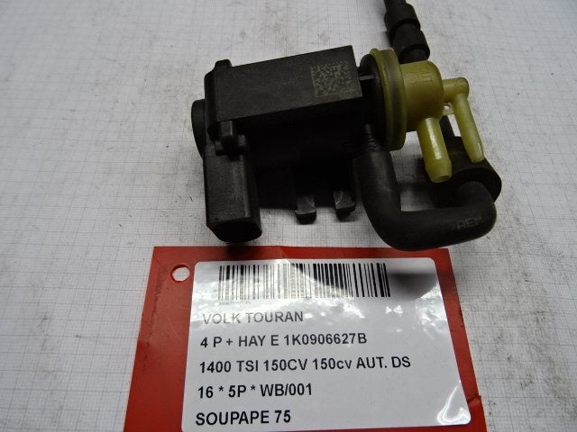 VACUUM VALVE Volkswagen Touran (5T1) (1K0906627B), Utilisé, Volkswagen