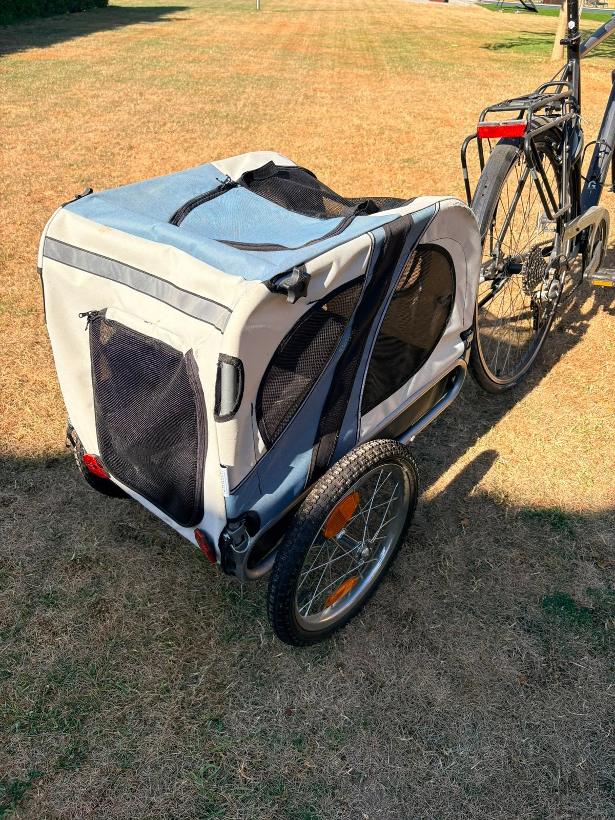 Fietskar hond, Fietsen en Brommers, Ophalen, Zo goed als nieuw, Hondenkar