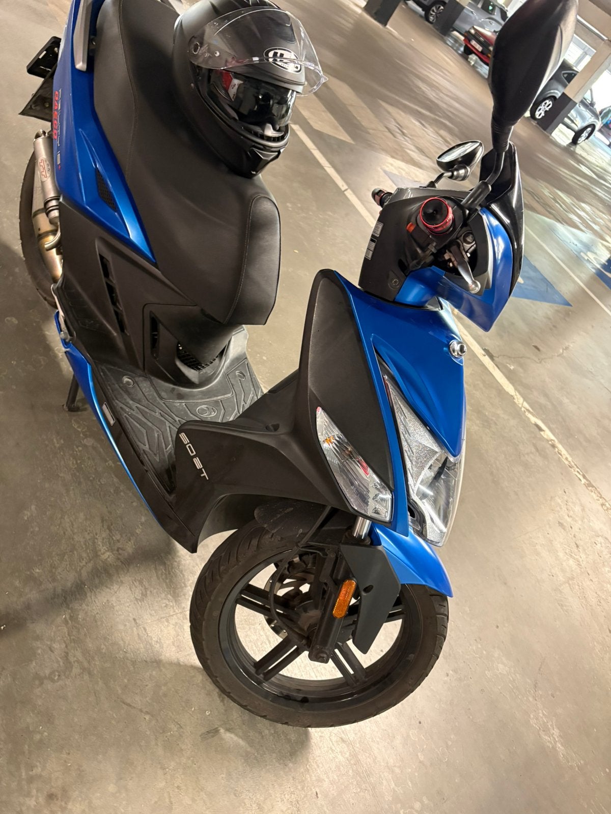 te koop/te ruil Kyamco agiliti 16+ 2tkat, Enlèvement ou Envoi, Classe B (45 km/h), Utilisé, Deux-temps