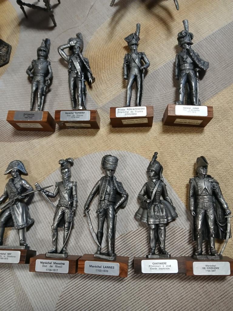 Tinnen soldaten, Ophalen