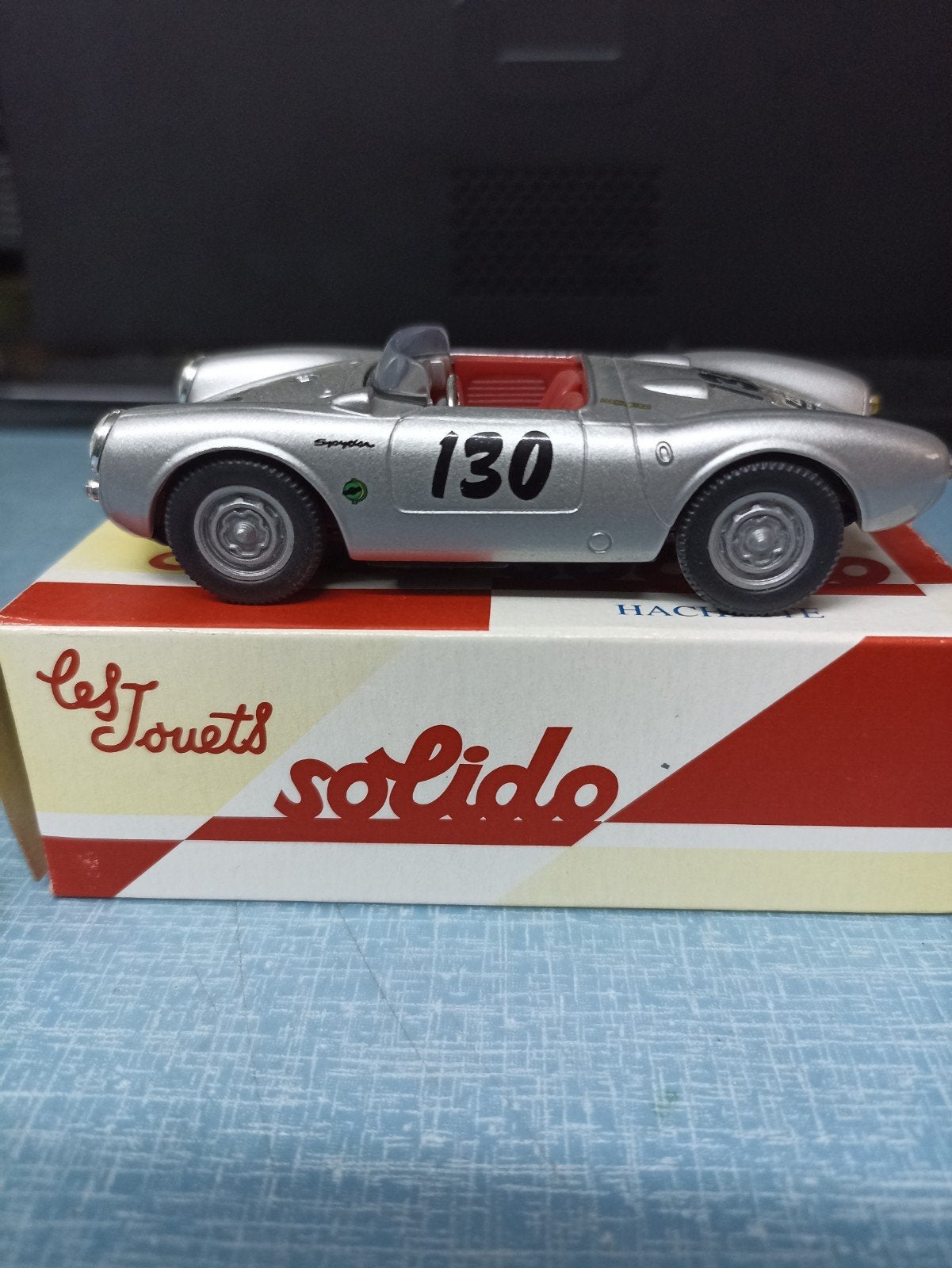 Nieuwe Porsche 550 RS spider uit 1955, Solido