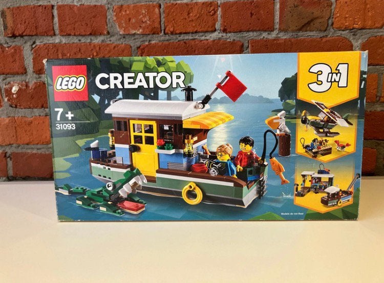 Lego Creator - Riverside houseboat - 31093, Kinderen en Baby's, Speelgoed | Duplo en Lego, Gebruikt, Lego, Ophalen of Verzenden