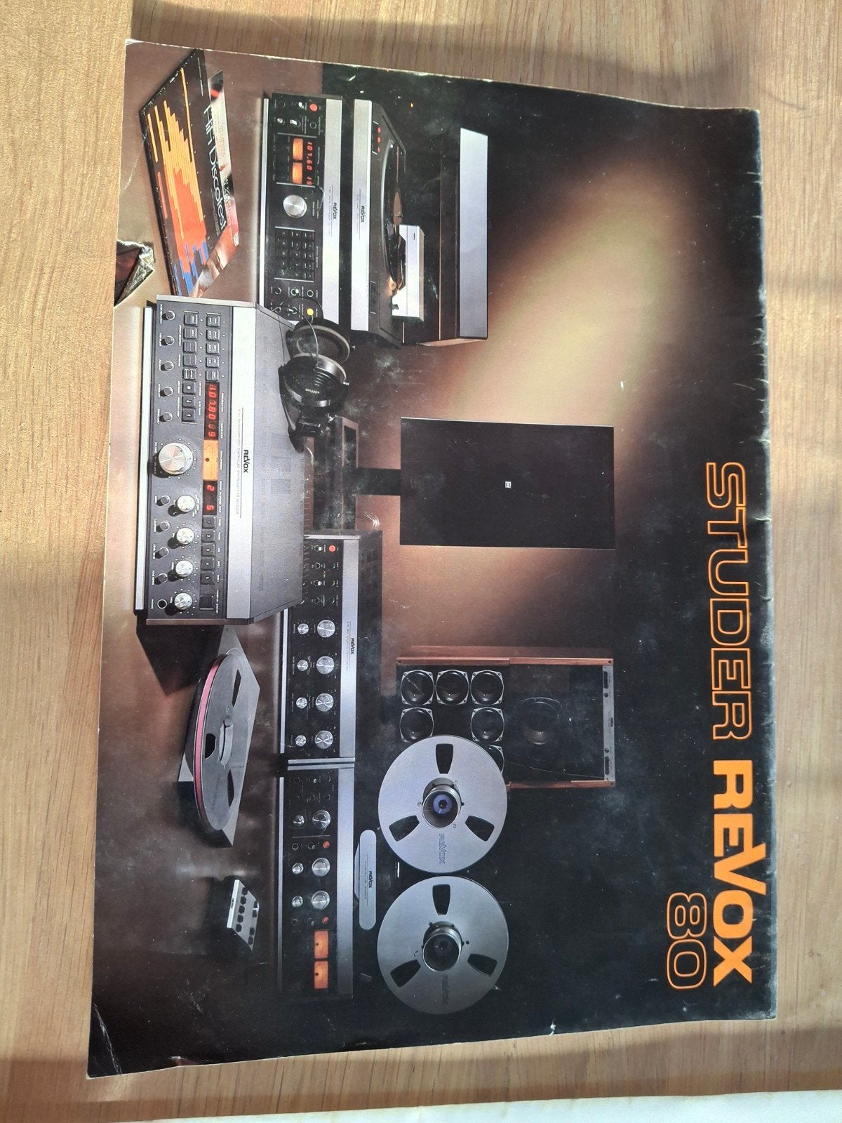 studer revox 80 boekje, TV, Hi-fi & Vidéo, Enlèvement ou Envoi