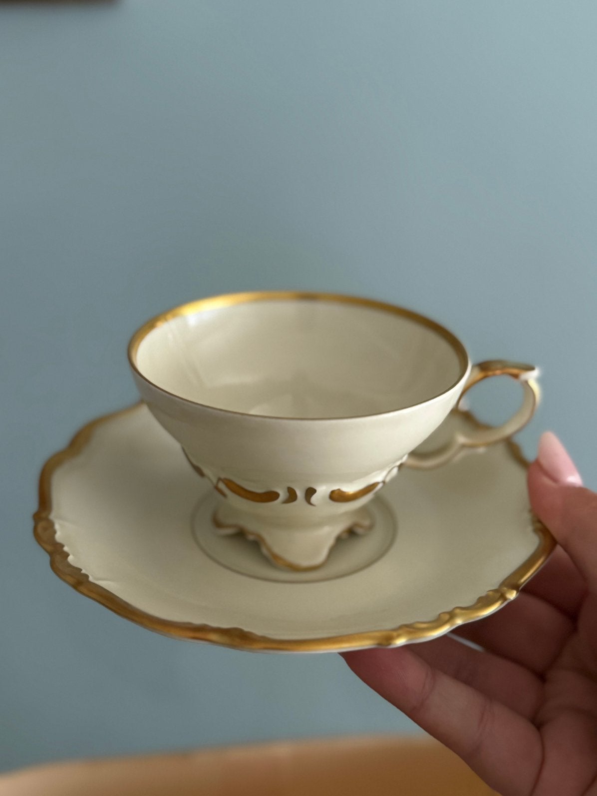 Service de café complet, Collections, Porcelaine, Cristal & Couverts, Enlèvement, Comme neuf