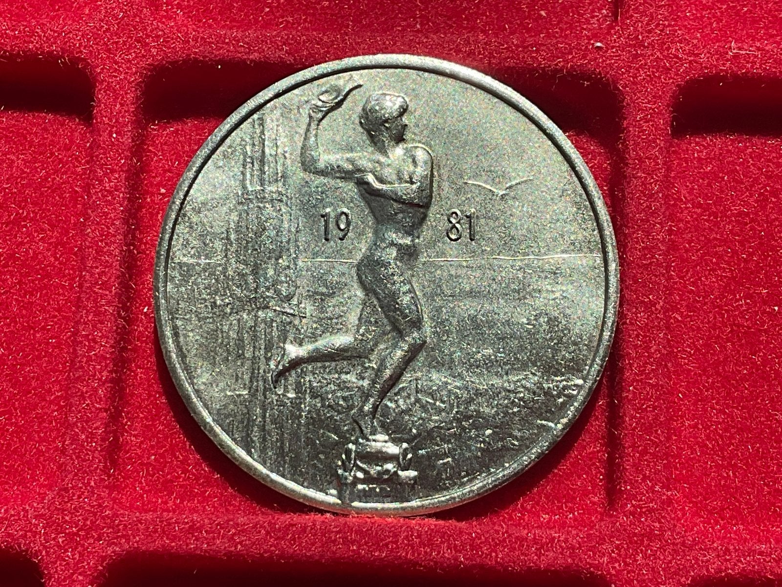 Anvers - magnifique 50 Brabos - 1981, Envoi, Métal, Monnaie en vrac