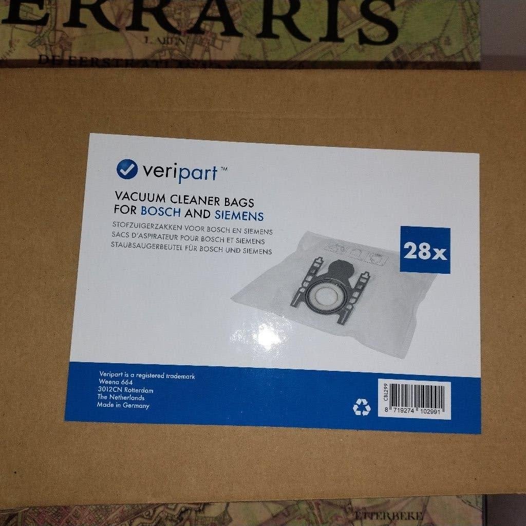 24 stofzuigerzakken Bosch / Siemens – Veripart – nieuw, Ophalen, Nieuw