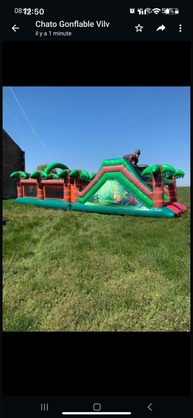 springkasteel huren, Ophalen
