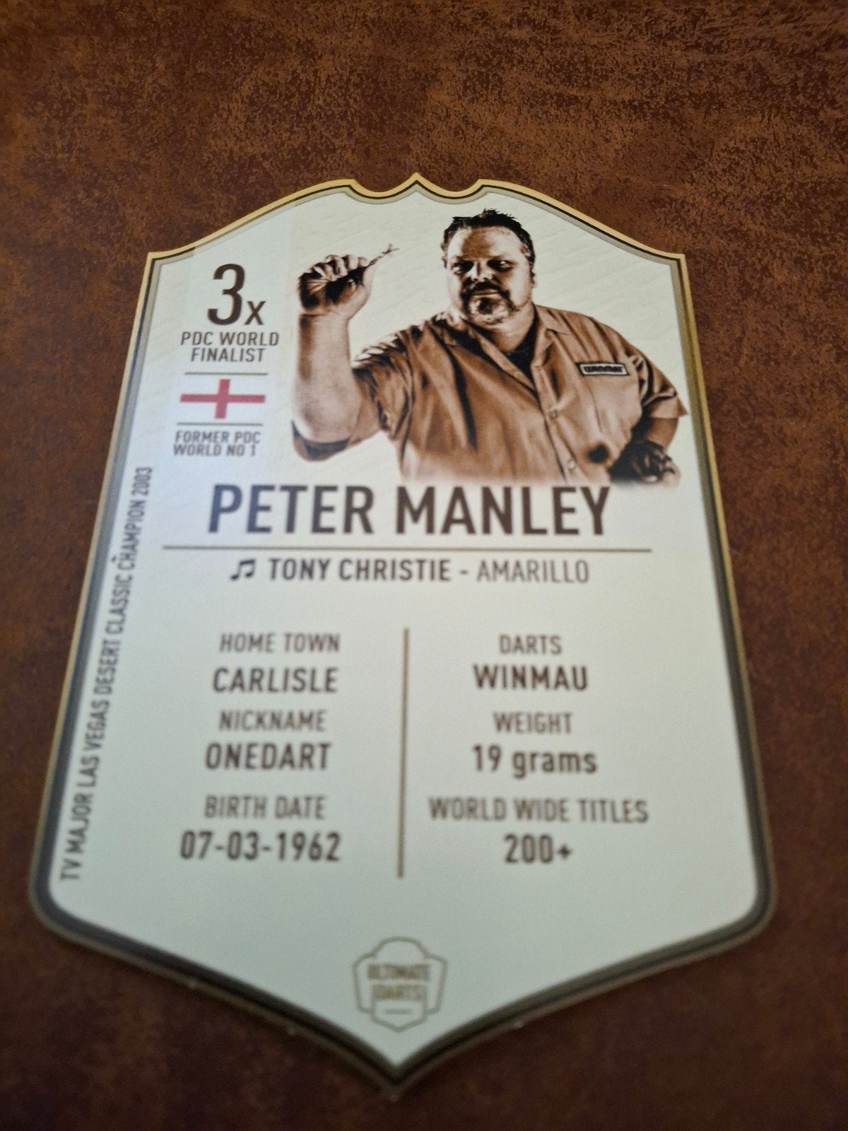 Darts cards, Ophalen