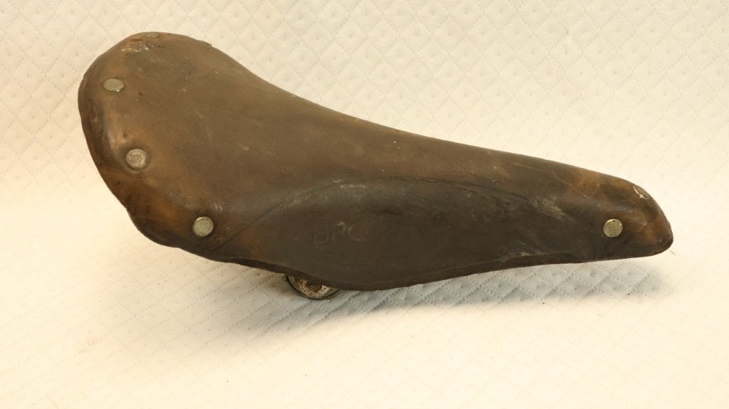 Oud zadel Brooks B17, Vélos & Vélomoteurs, Enlèvement ou Envoi, Selle, Utilisé, Brooks
