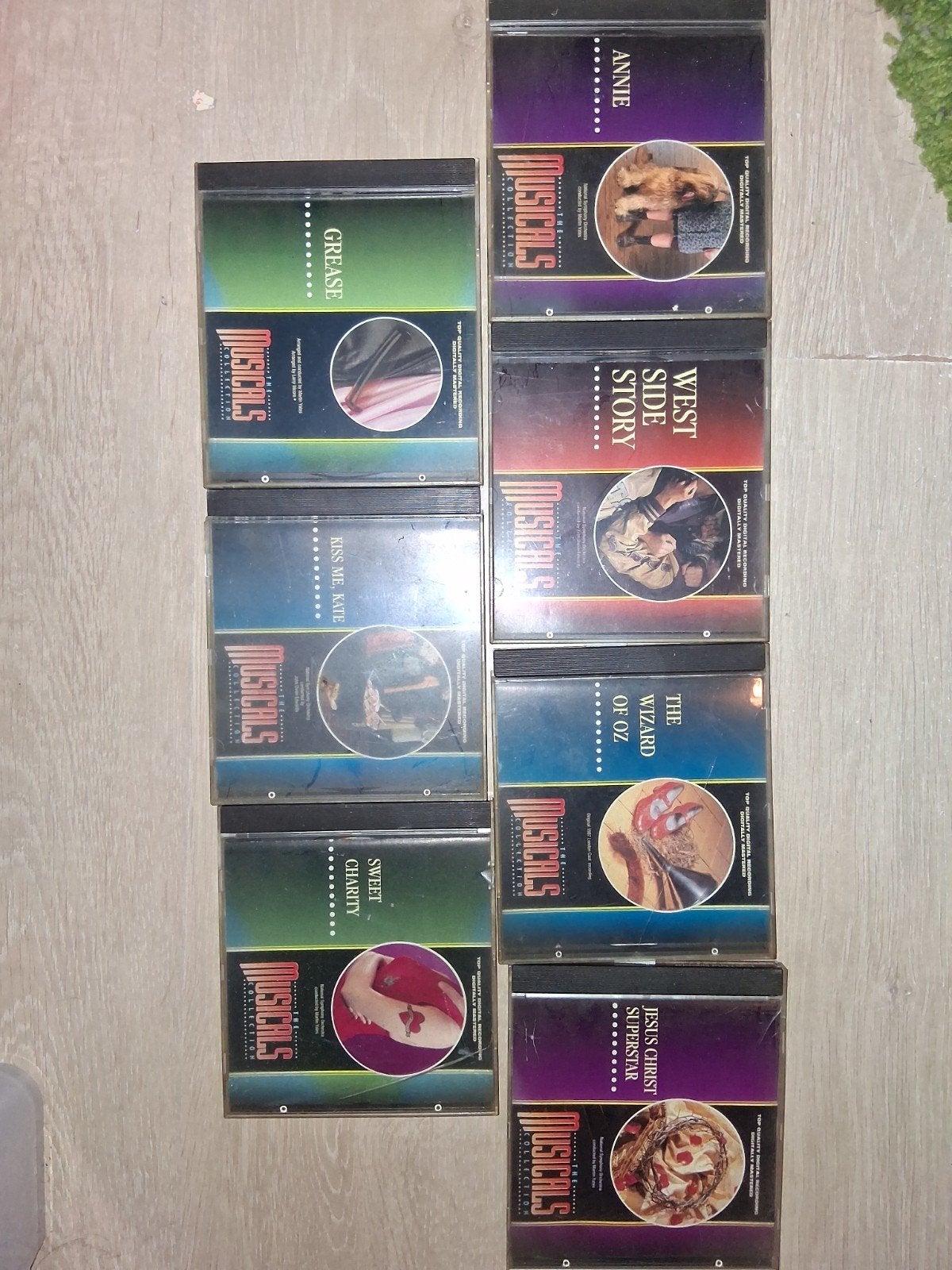 7 cd´s met de muziek van de beste musicals, CD & DVD, CD | Musiques de film & Bandes son, Enlèvement ou Envoi