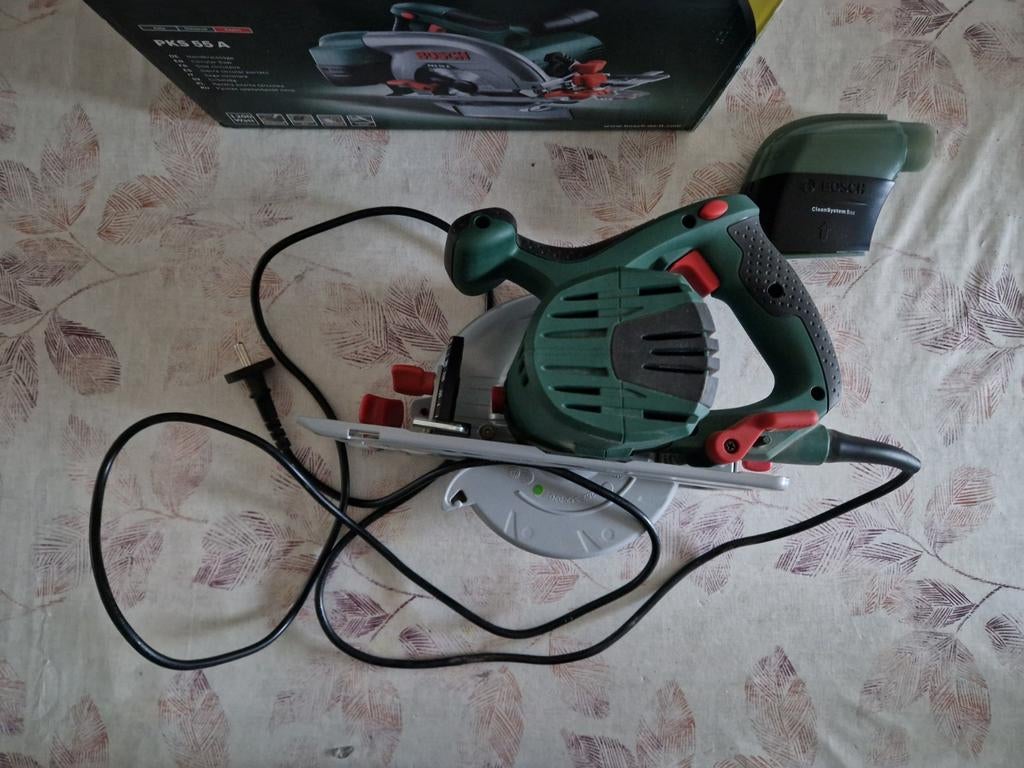 Bosch Cirkelzaag PKS 55 A - 1200W te koop., Ophalen