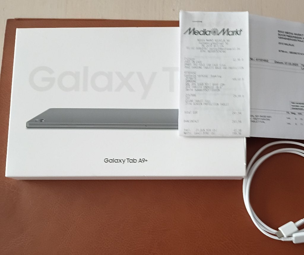Galaxy Tab A9+, Enlèvement, Comme neuf, Samsung Galaxy, 64 GB