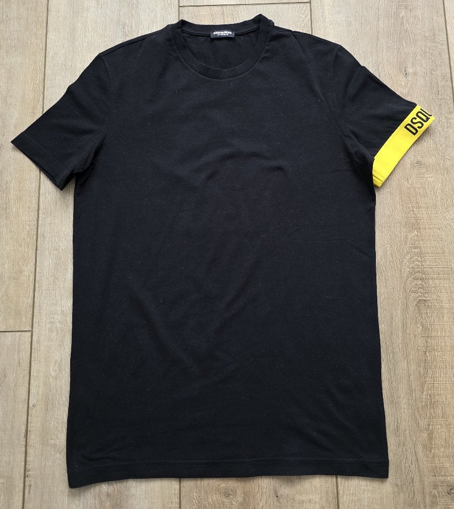 100% ORIGINEEL Dsquared2 t-shirt maat L, Neuf, Taille 52/54 (L), Noir, Dsquared2