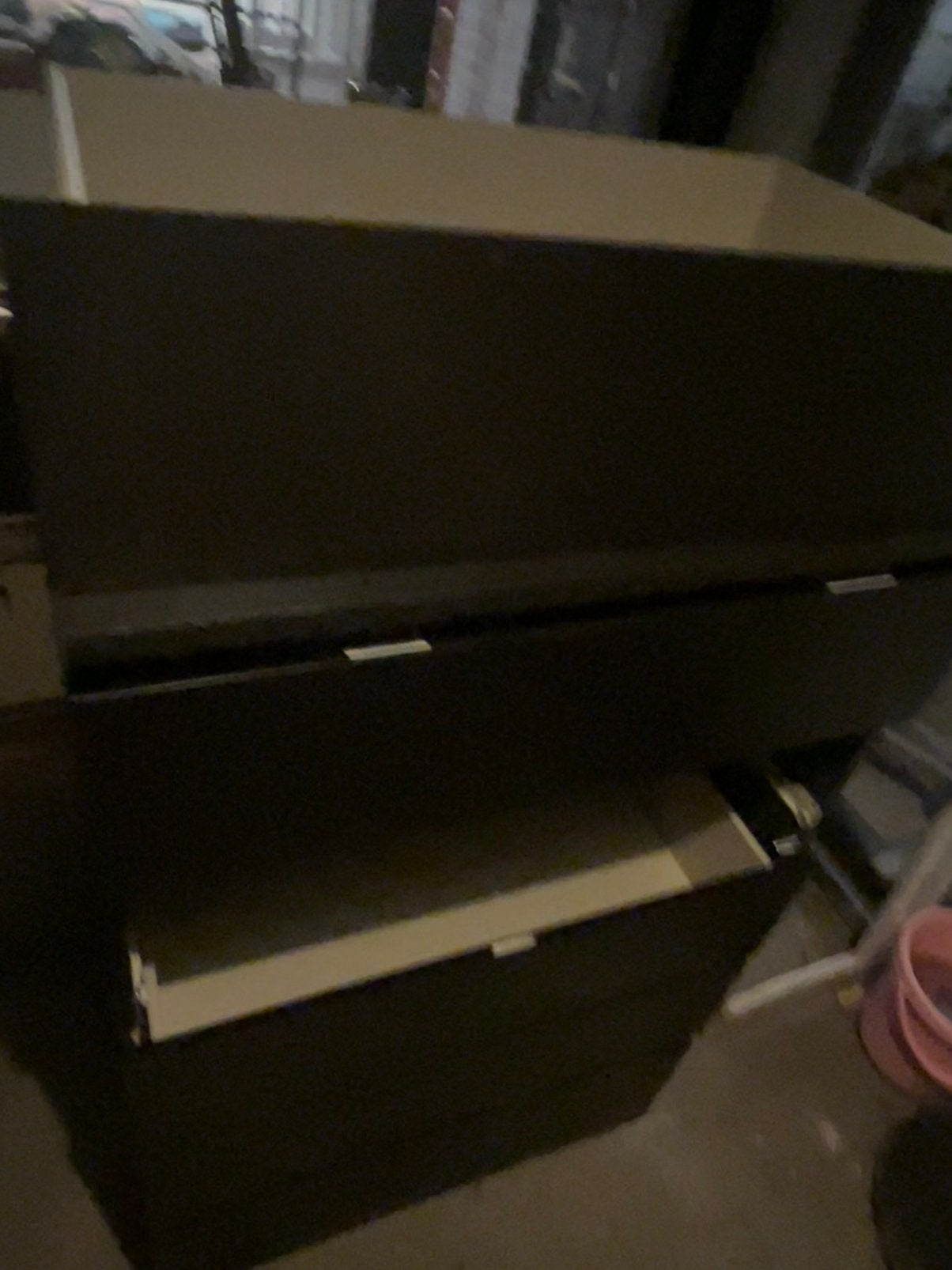 Malm kast gratis - 1 latje afgebroken, Huis en Inrichting, Ophalen, Gebruikt, 100 tot 150 cm, 5 laden of meer