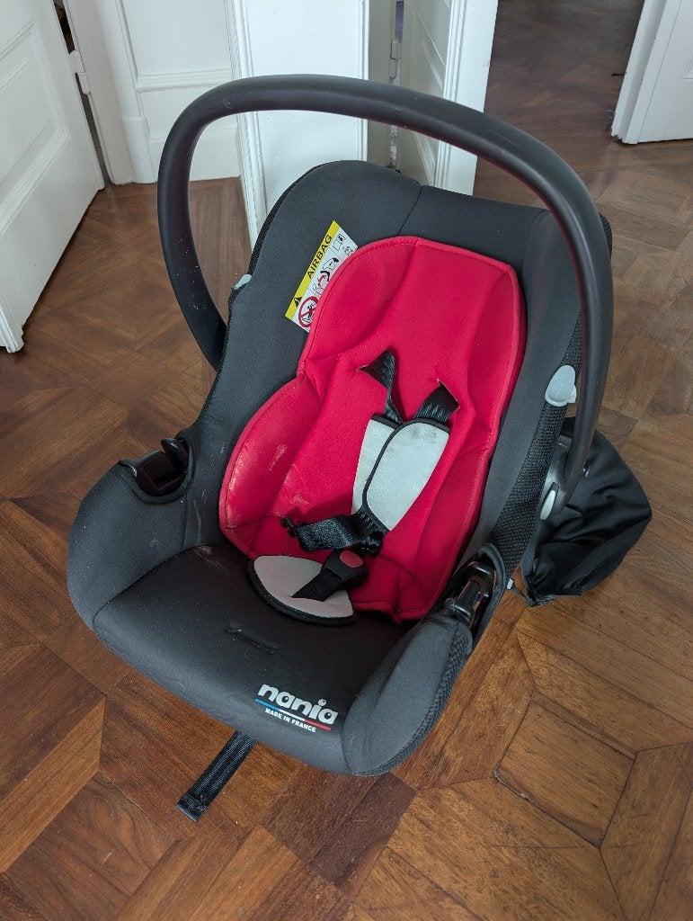 Siège Auto Bébé Nania Beone, Enfants & Bébés, Sièges auto, Autres marques, Ceinture de sécurité, Enlèvement, Utilisé