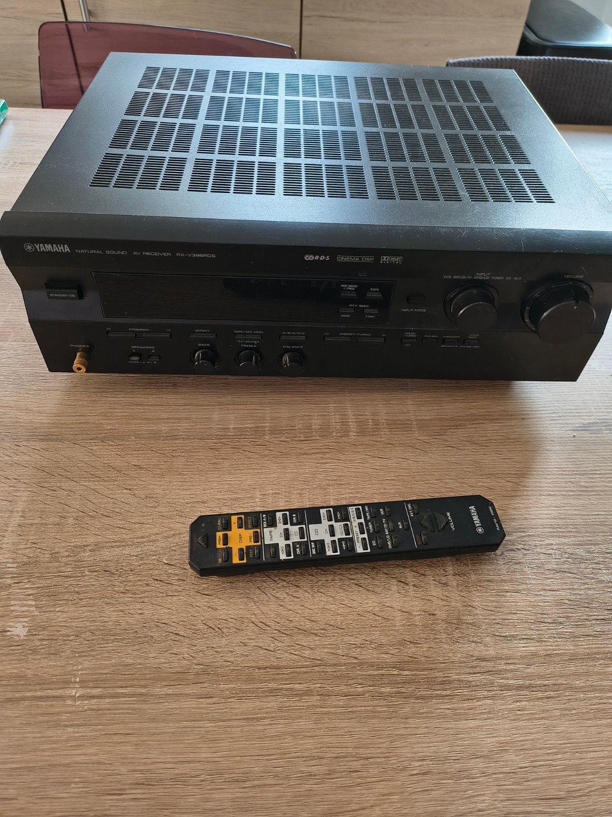 Amplifi Home-Cinéma & HF Yamaha RX-V396RDS, Ophalen