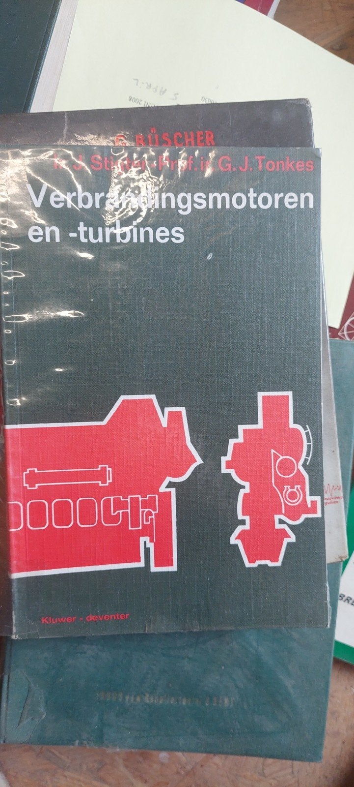 verbrandingsmotoren en turbines   stigter, Boeken, Techniek, Ophalen of Verzenden