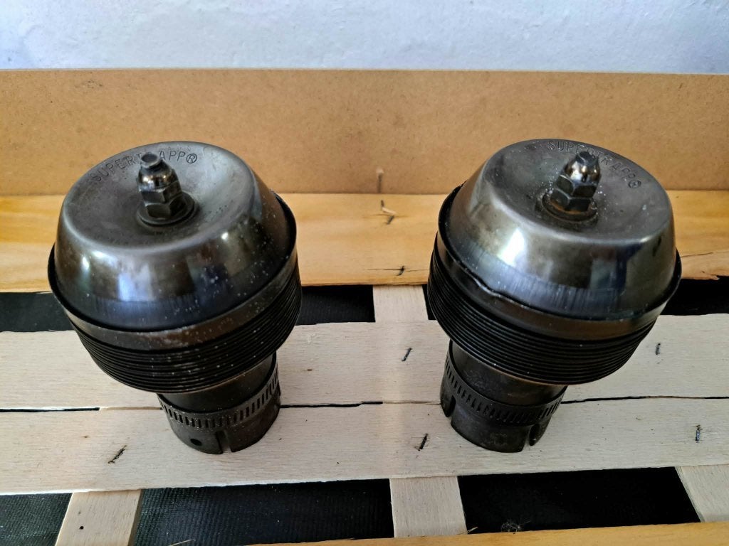 supertrap dempers, Motoren, Ophalen