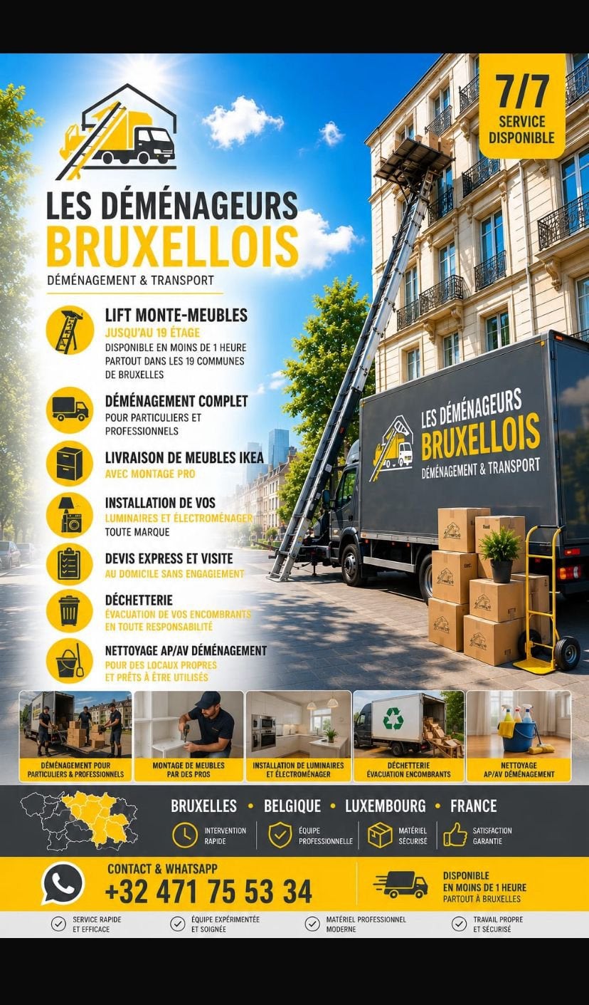 DéménageurPro, transport , decheterie , lift, vide grenier, Service d'emballage