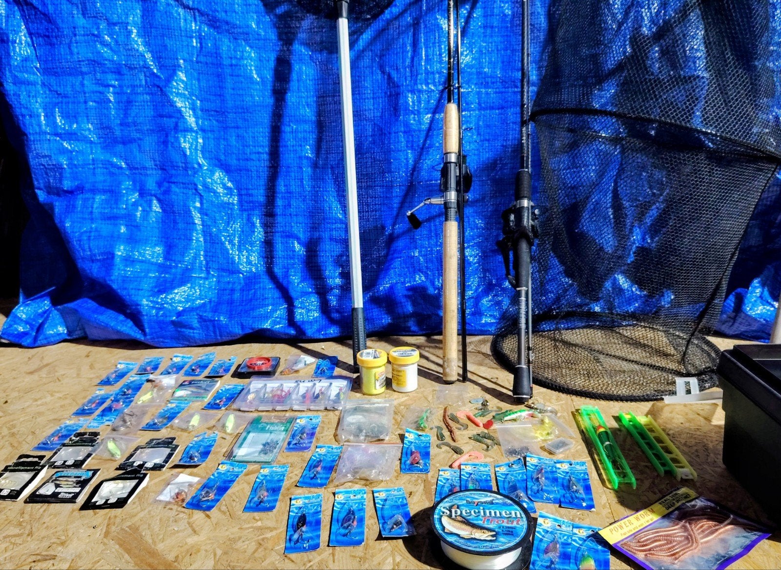 pêche à la truite, Enlèvement