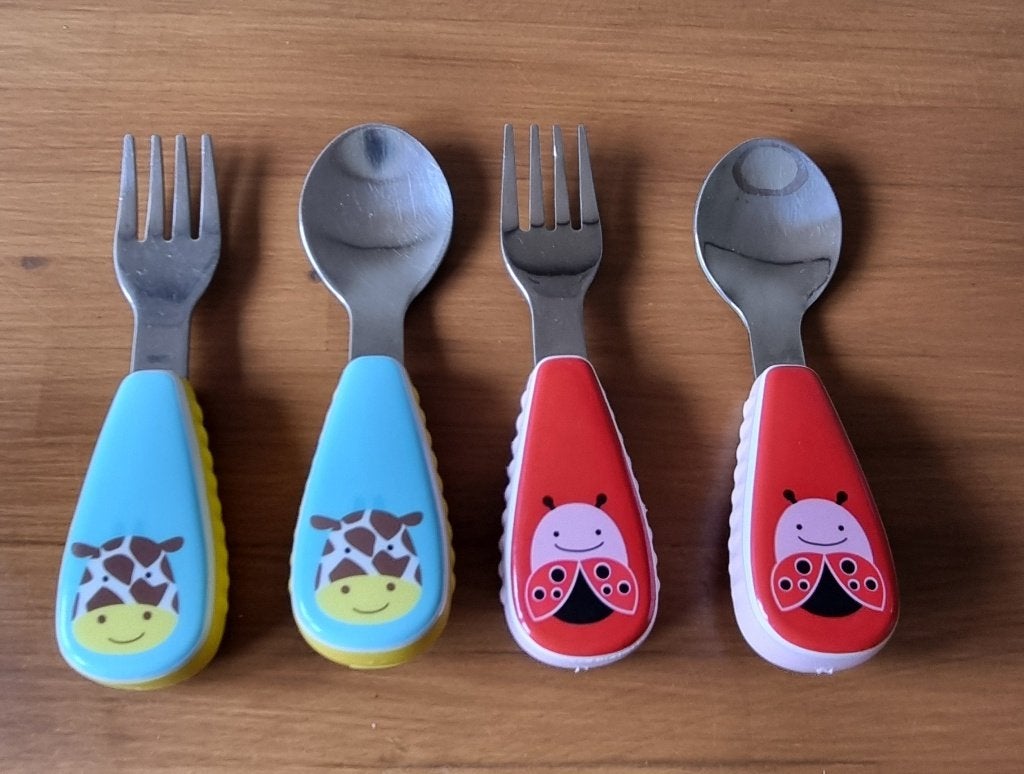 Kinderbestek Skip Hop Zoo, Ophalen of Verzenden, Gebruikt, Overige typen