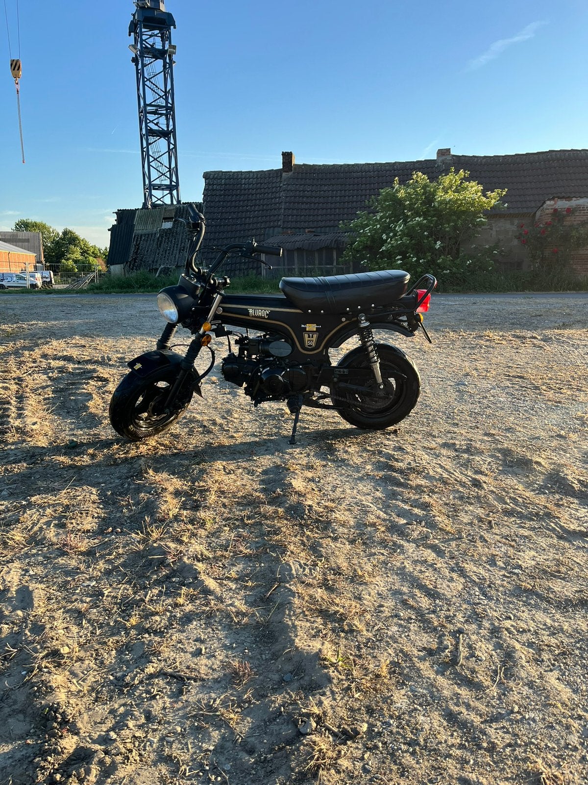 Dax Bluroc 50cc brommer B-klasse, Fietsen en Brommers, Ophalen, Gebruikt, Klasse B (45 km/u), 50 cc
