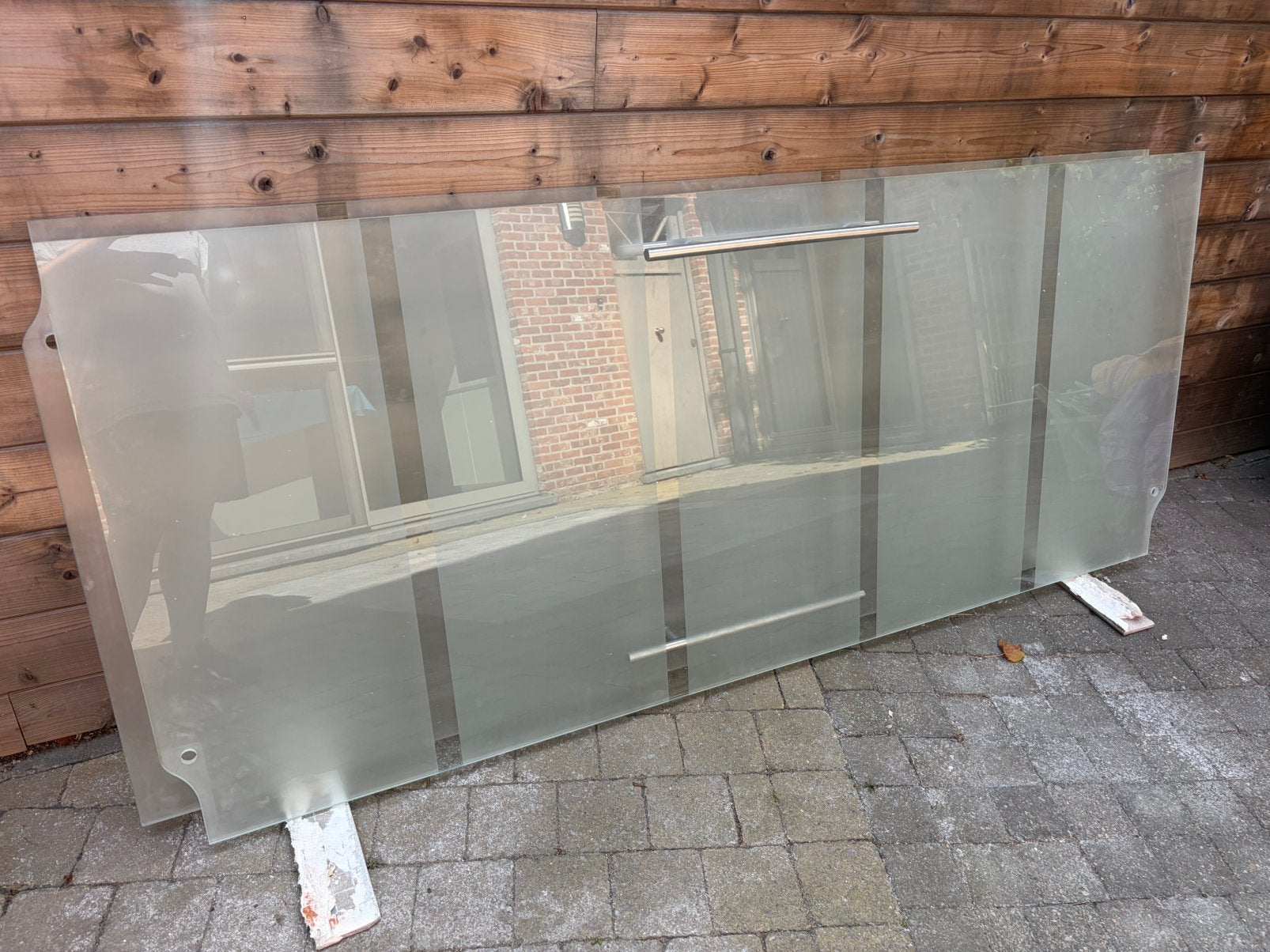 2 glazen deuren, Ophalen, Gebruikt, Overige typen, Veiligheidsglas