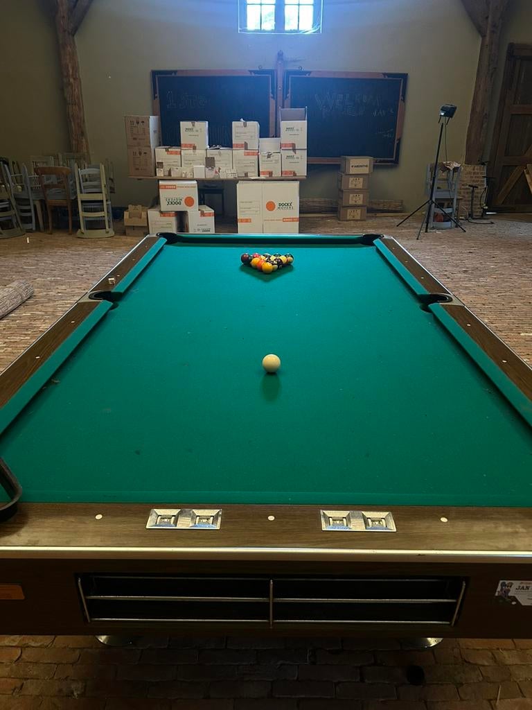 Pooltafel, Sport en Fitness, Ophalen, Gebruikt, Pooltafel