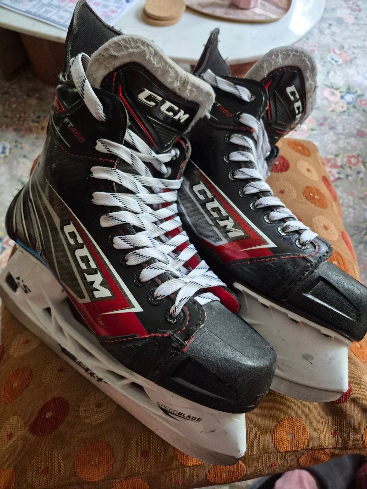 Patins de hockey sur glace CCM Jetspeed FT460 taille 8, Enlèvement ou Envoi, Utilisé, Patins
