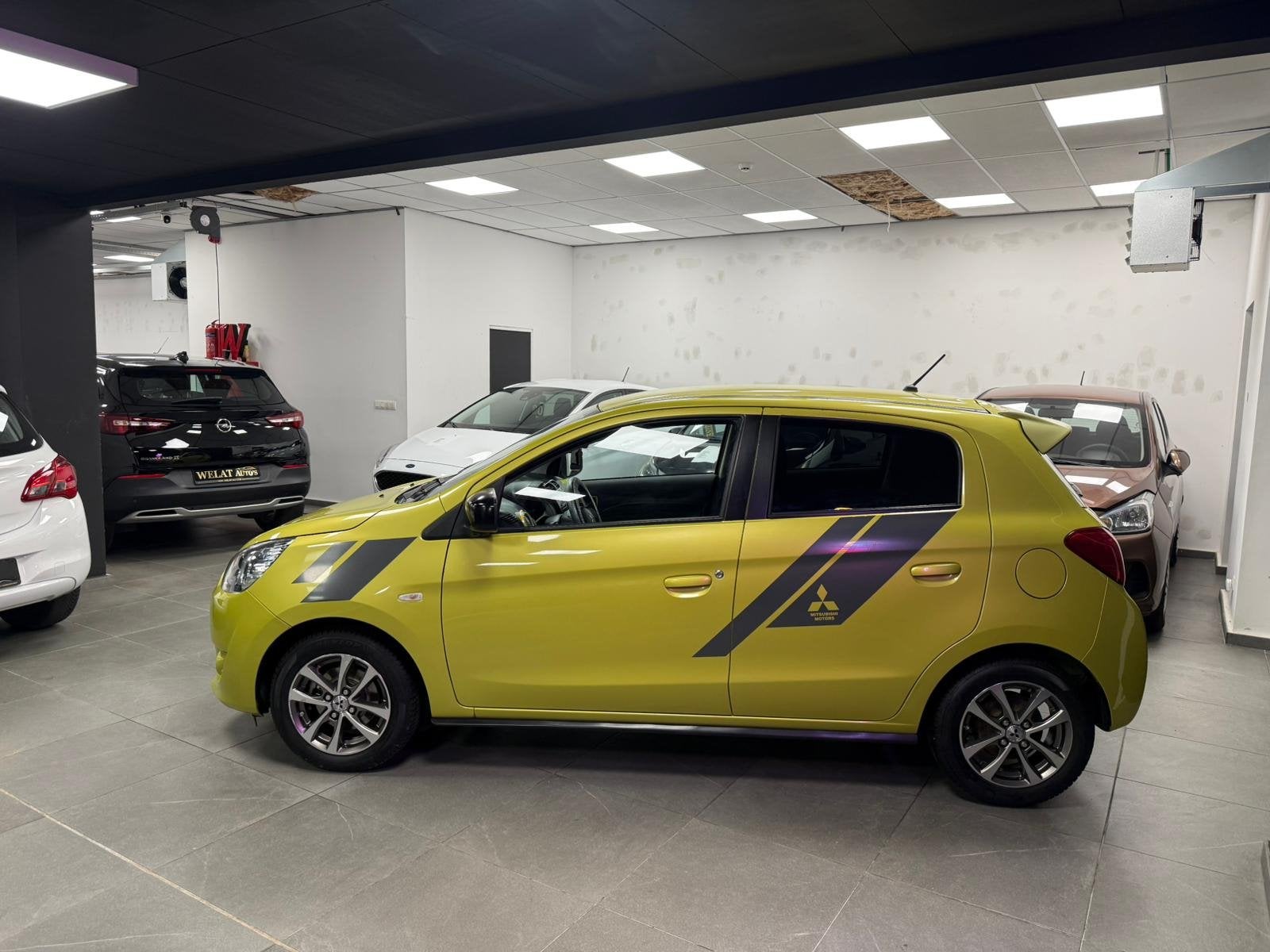 MITSUBISHI SPACESTAR 2015 1.2 BENZINE/ EURO 6 / TOPSTAAT, Autos, Achat, 96 g/km, Jaune, Boîte manuelle
