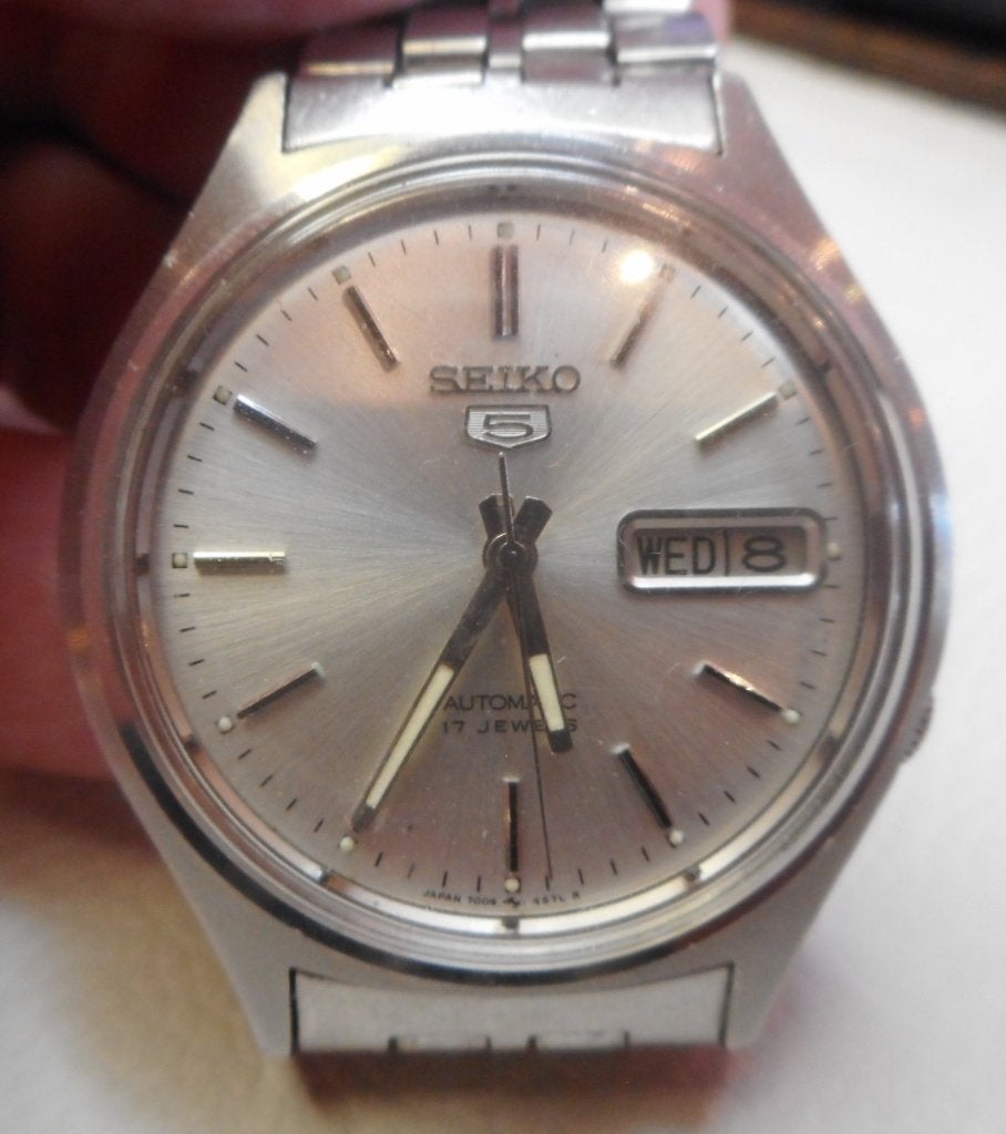 31) Seiko 5 automatique vintage, Verzenden, Gebruikt