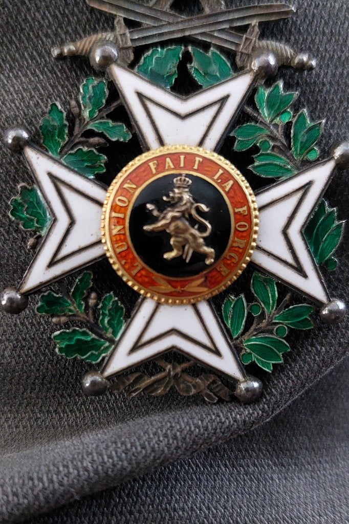 medaille leopold 1, Verzamelen, Militaria | Algemeen, Ophalen of Verzenden, Overige soorten, Lintje, Medaille of Wings