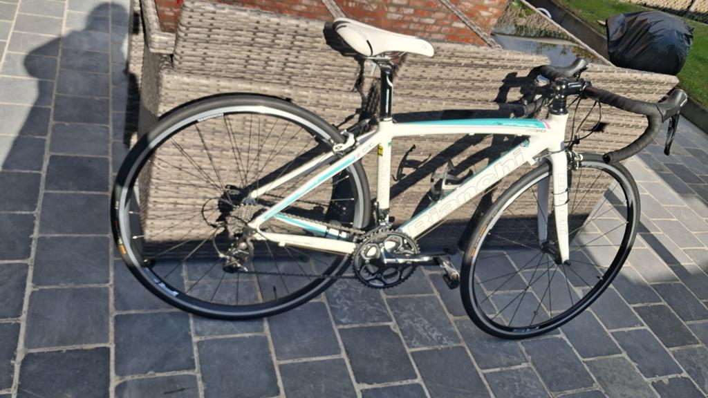 Koersfiets dames xs, Fietsen en Brommers, Ophalen