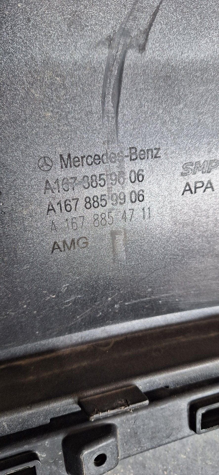 Mercedes-Benz GLE Coupé achterbumper, Gebruikt, -, Ophalen of Verzenden, Achter