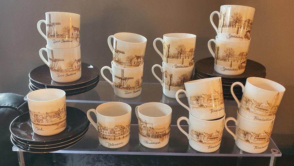 Echt Beiers koffiekopjes, Ophalen