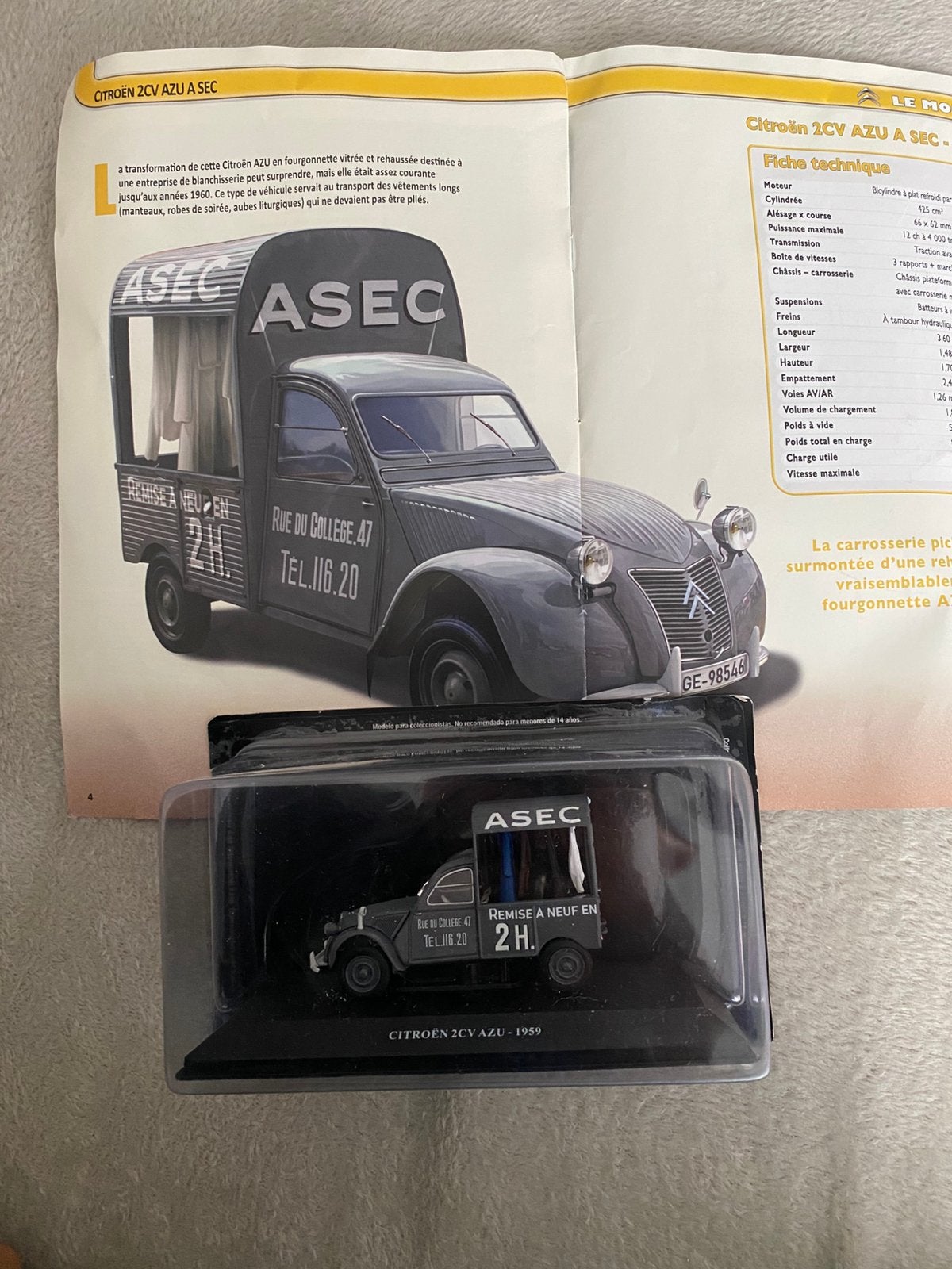 Citroen 2cv Azu 1959, Verzenden, Nieuw