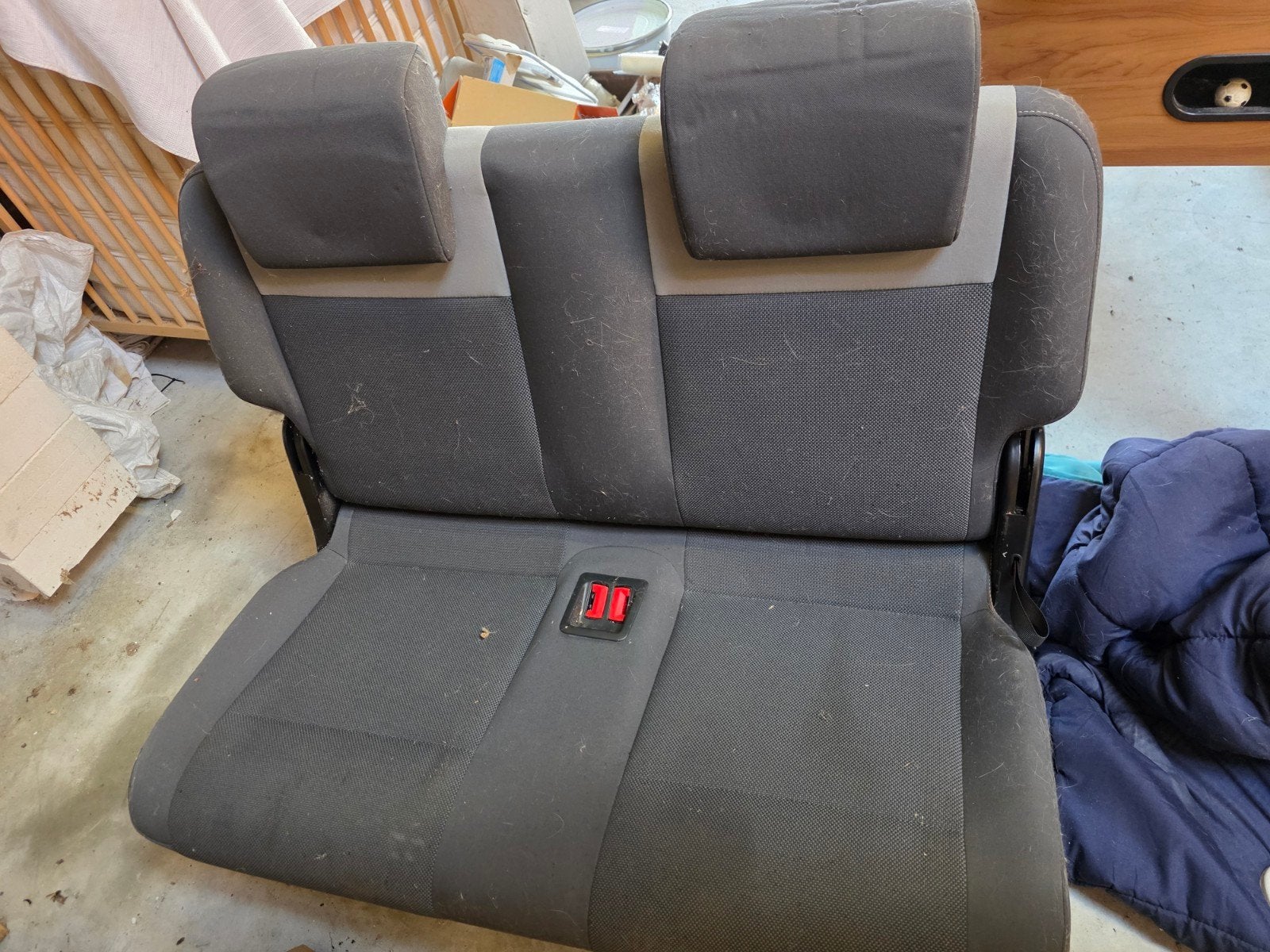 Volkswagen Caddy achterbank 2-zits met hoofdsteunen, Auto-onderdelen, Ophalen, Volkswagen