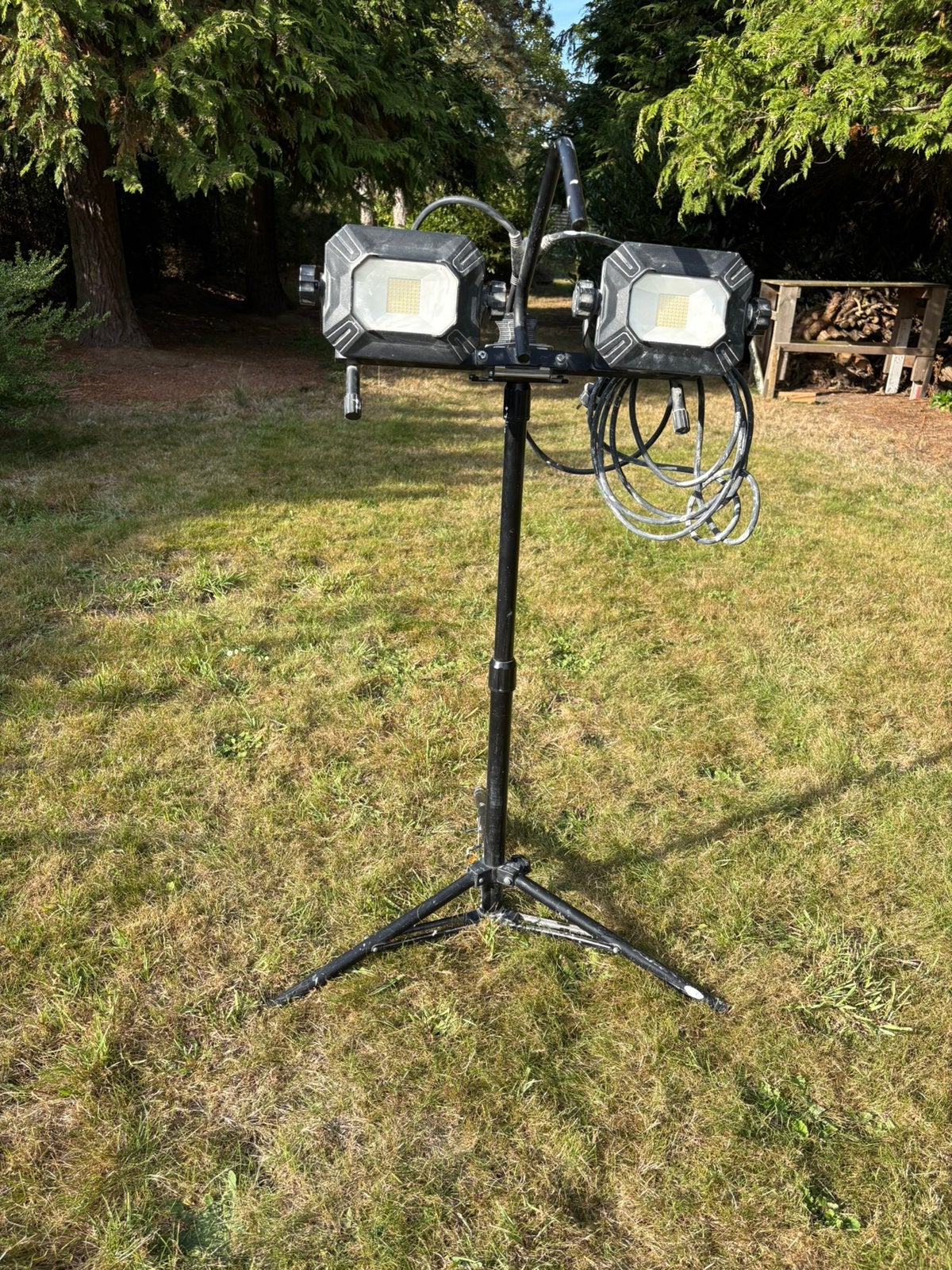 Projecteur professionnel LED sur trépied / Pro LED-bouwlamp, Enlèvement ou Envoi, Comme neuf