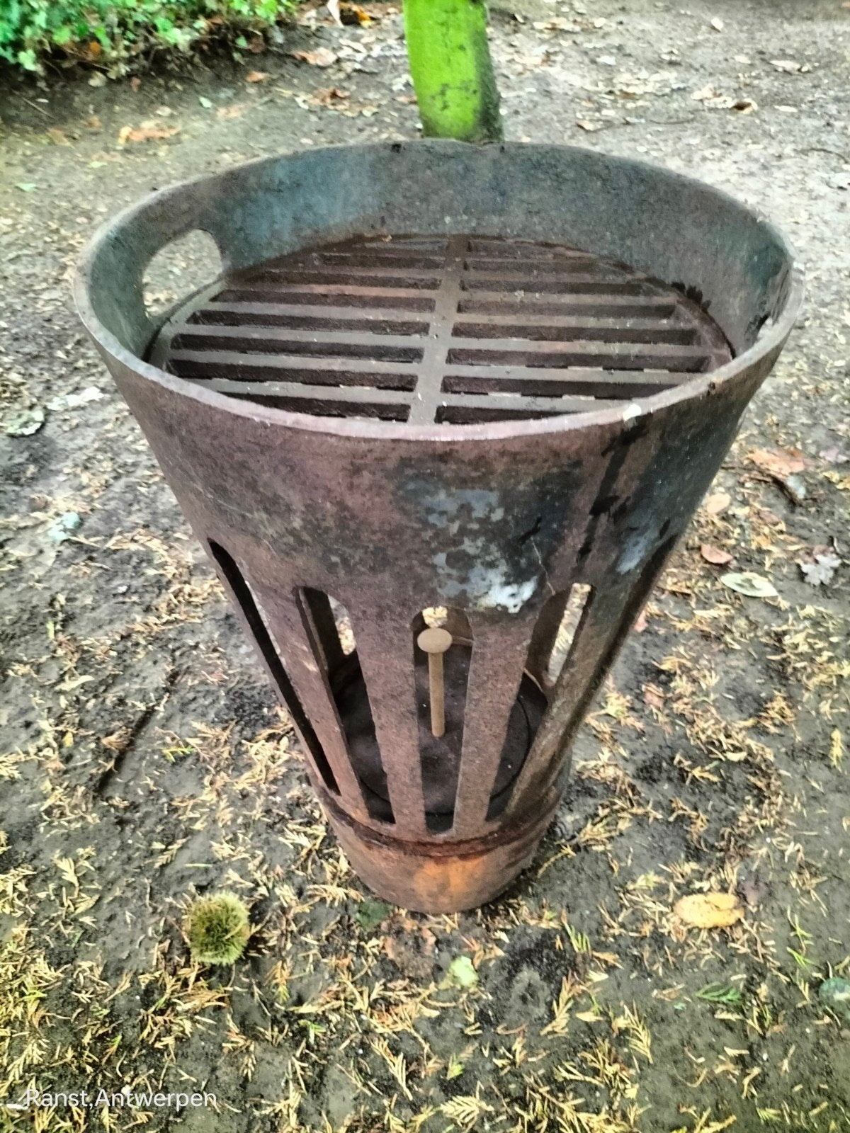 vuurkorf volledig gietijzer, Ophalen, Vuurkorf